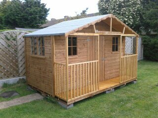 Summer Chalet Range 14ft x 8ft